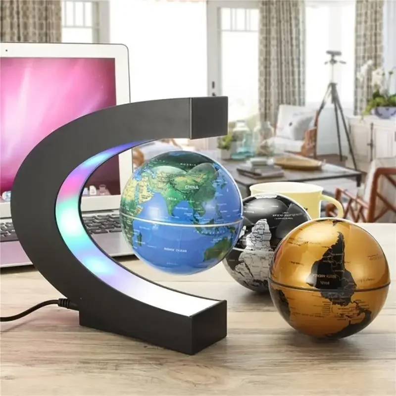 Floating Globe Lamp