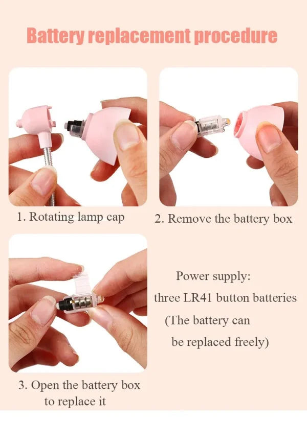 Mini Clamp Reading Lamp