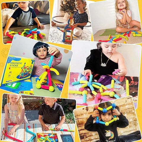 25 Pcs Magnetic Blocks Toy
