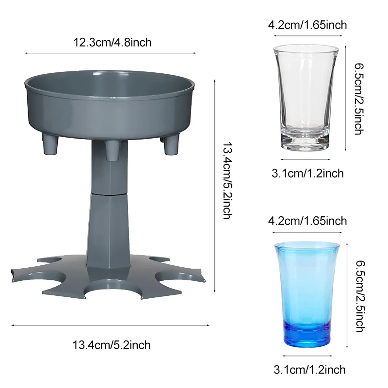Glass Dispenser Set