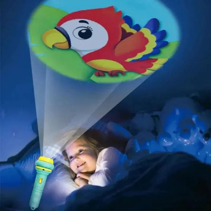 Flashing Projector Torch Lamp Pakistan | Kids Night Light Stars Moon | Rs.599 COD