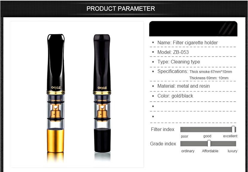 Acrylic Smoke Filter