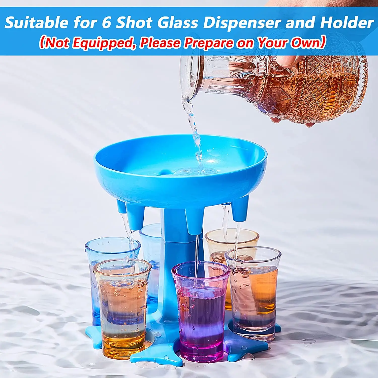 Glass Dispenser Set