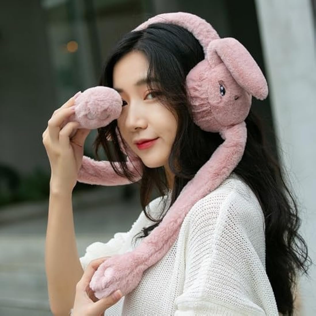 Moving Bunny Earmuffs
