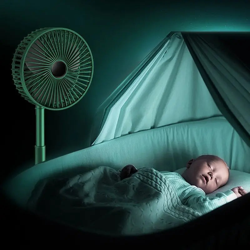 Rechargeable Folding Fan
