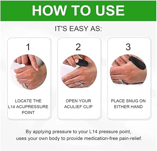 Sugar Acupressure LI-4 Magnetic Clip