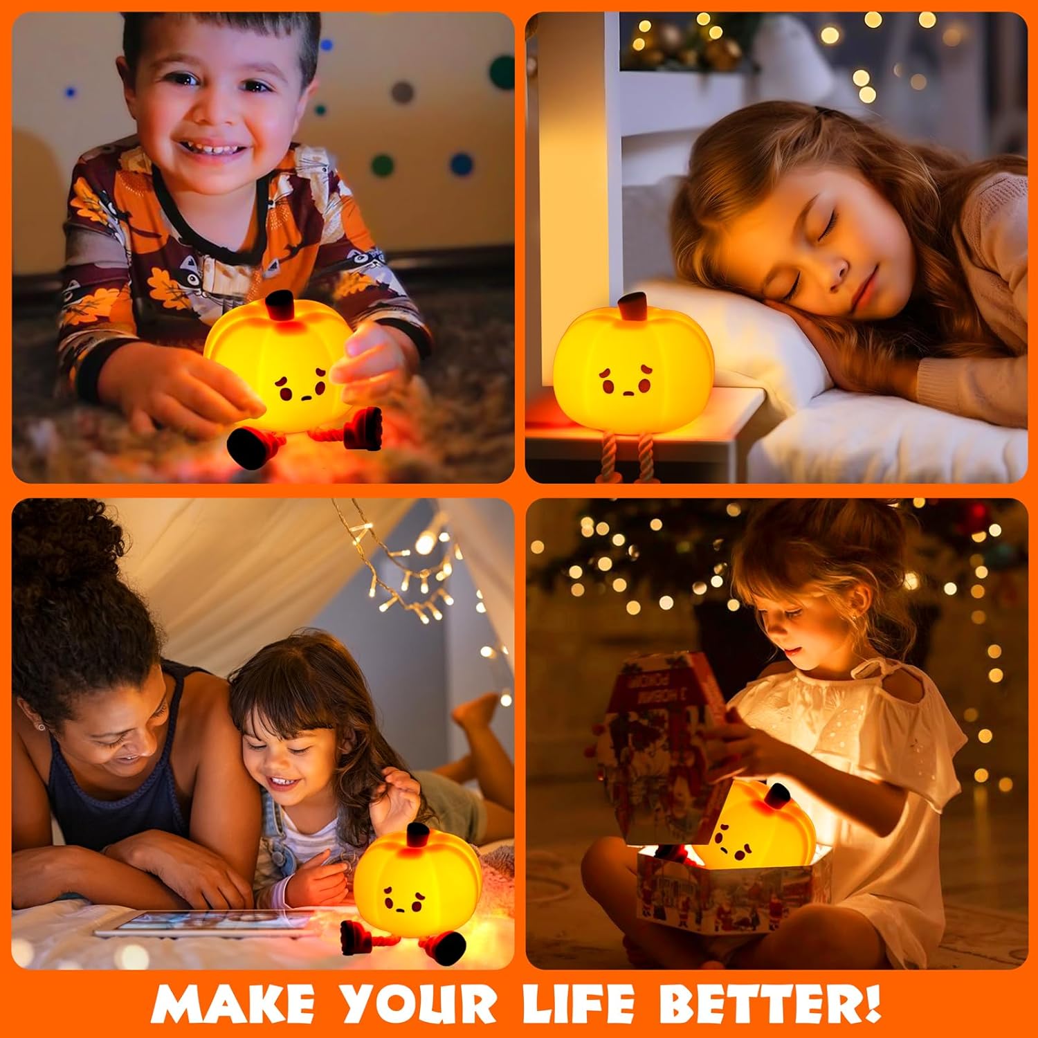 Pumpkin Night Lamp