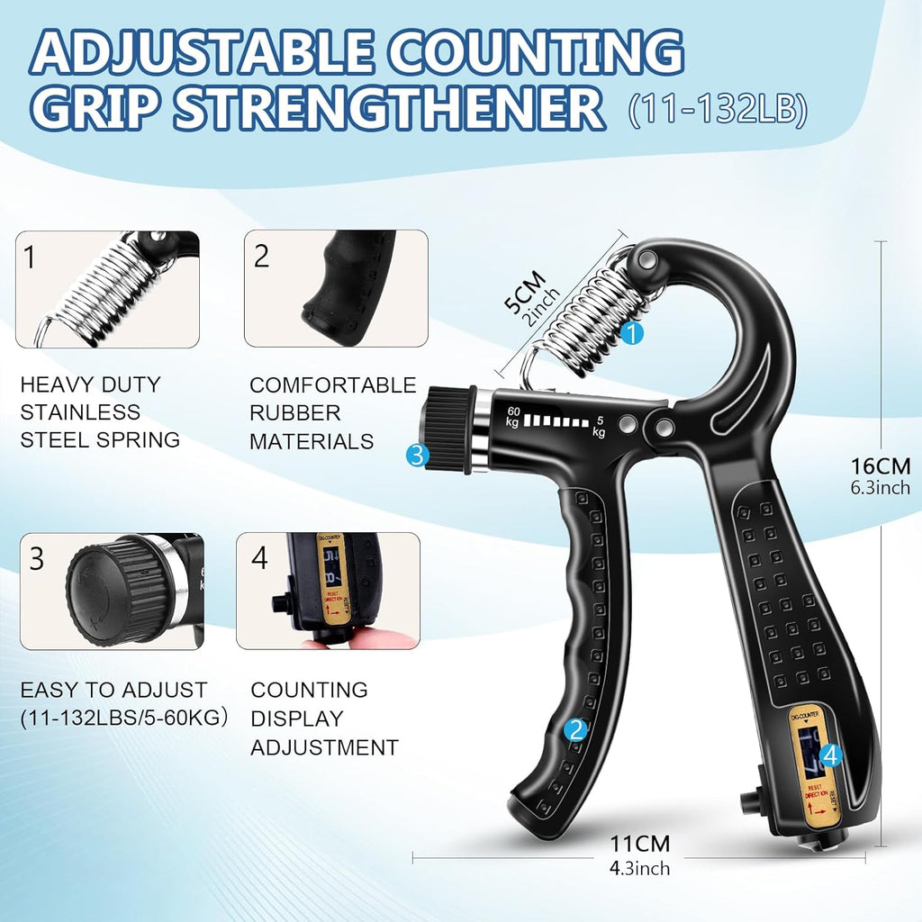 Hand Grip Trainer with Counter