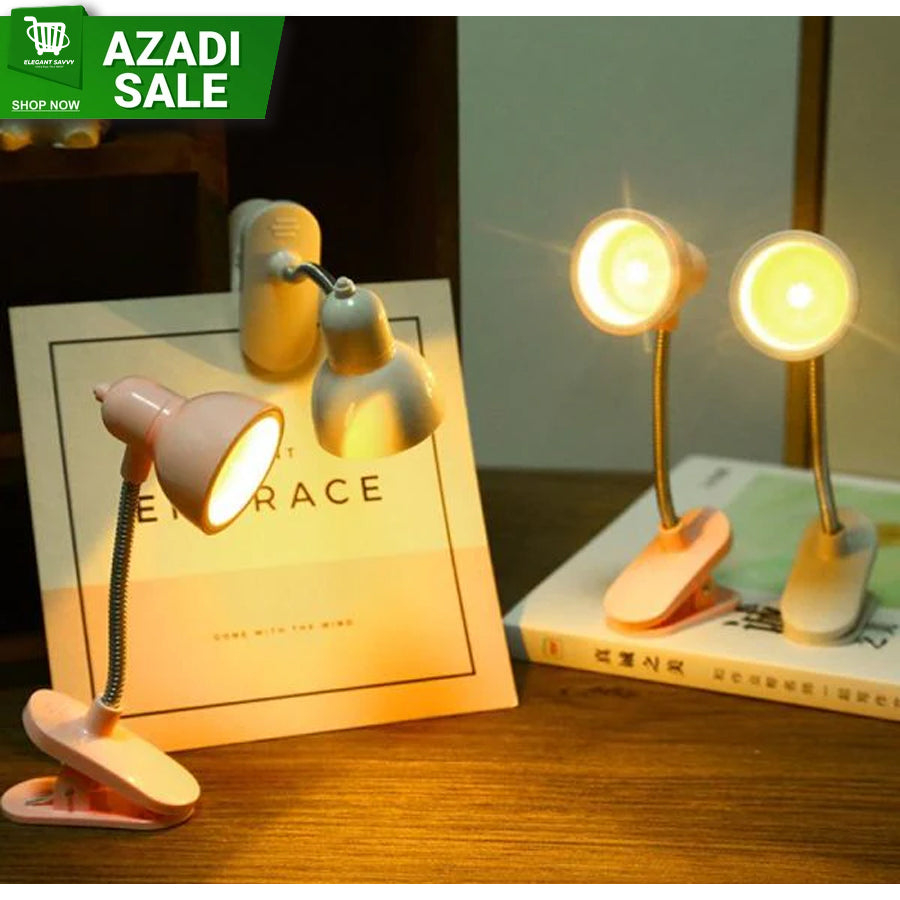 Mini Clamp Reading Lamp