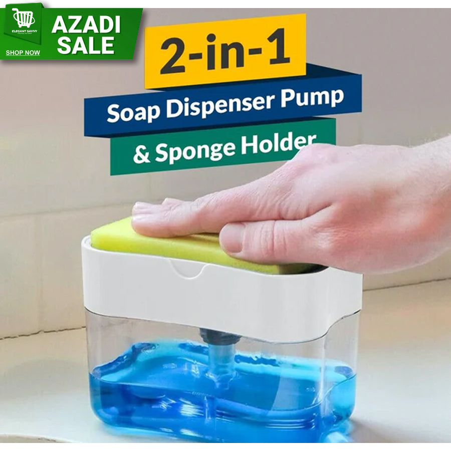 2-in-1 Soap Dispenser