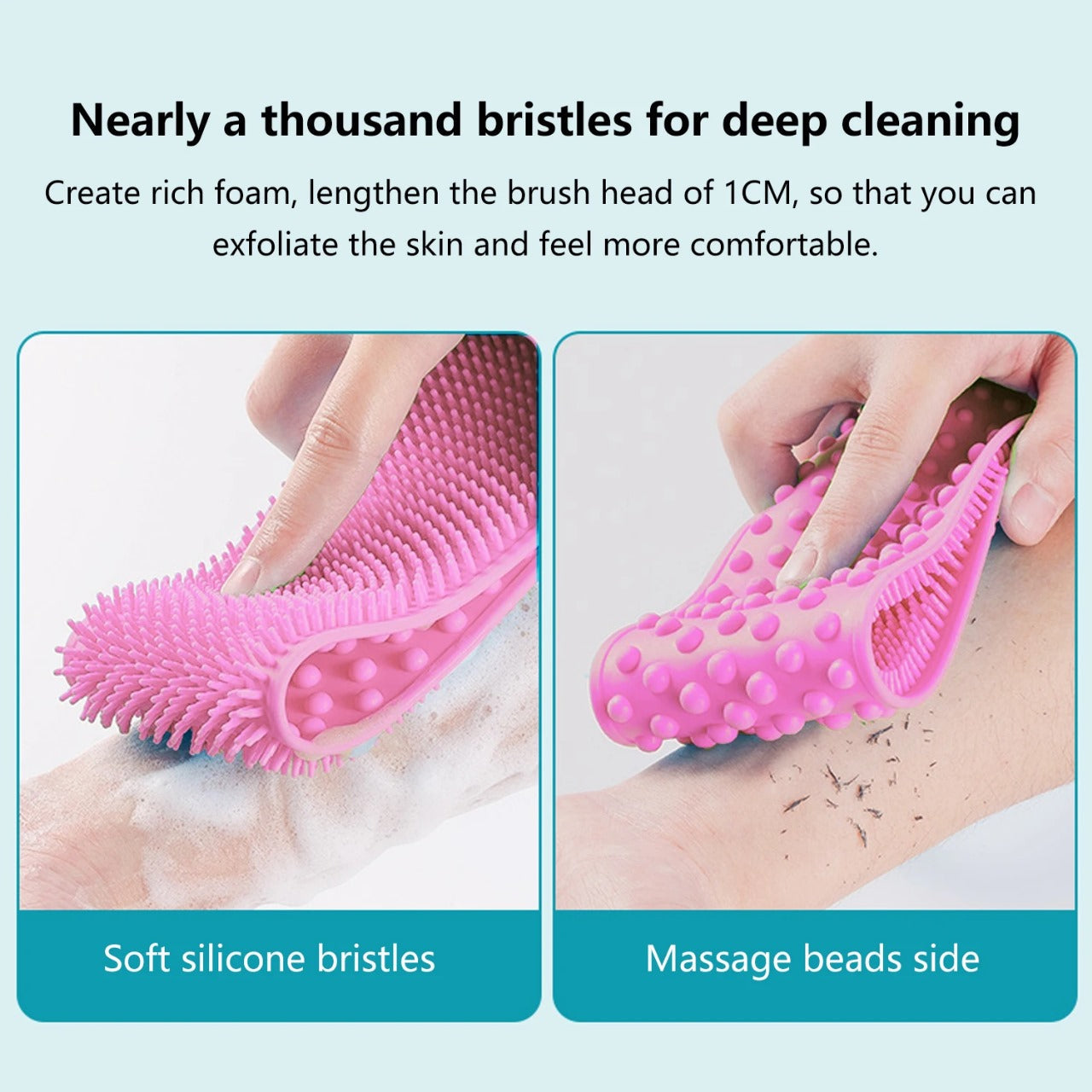 Silicone Body Back Scrubber