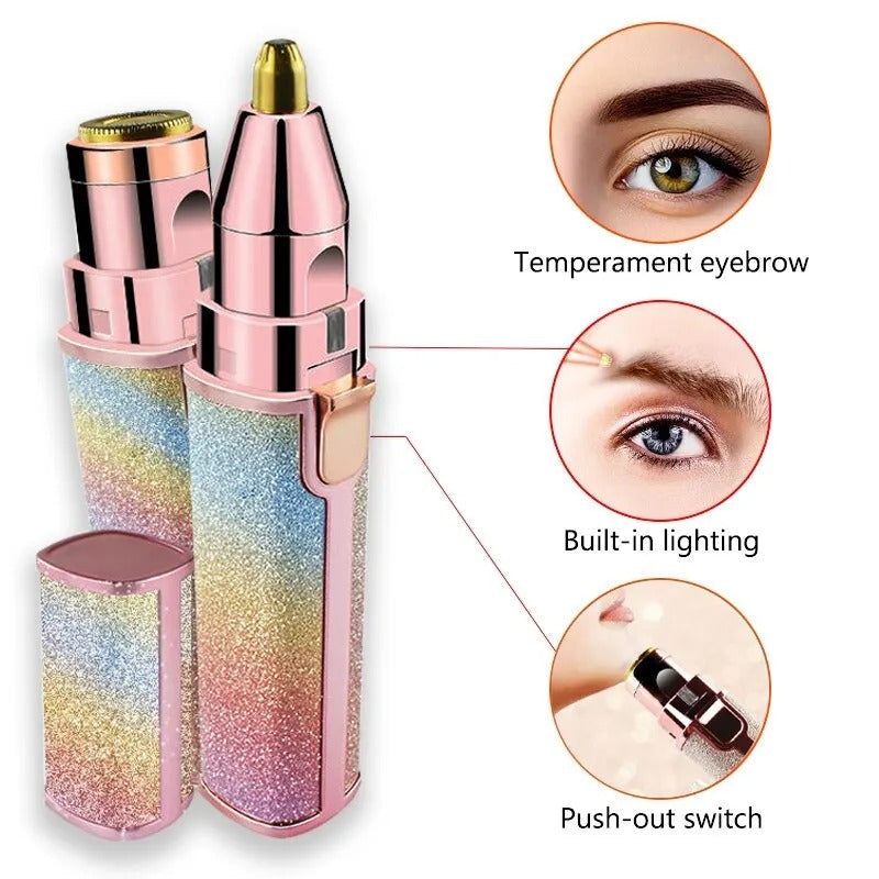 2-in-1 Eyebrow Trimmer