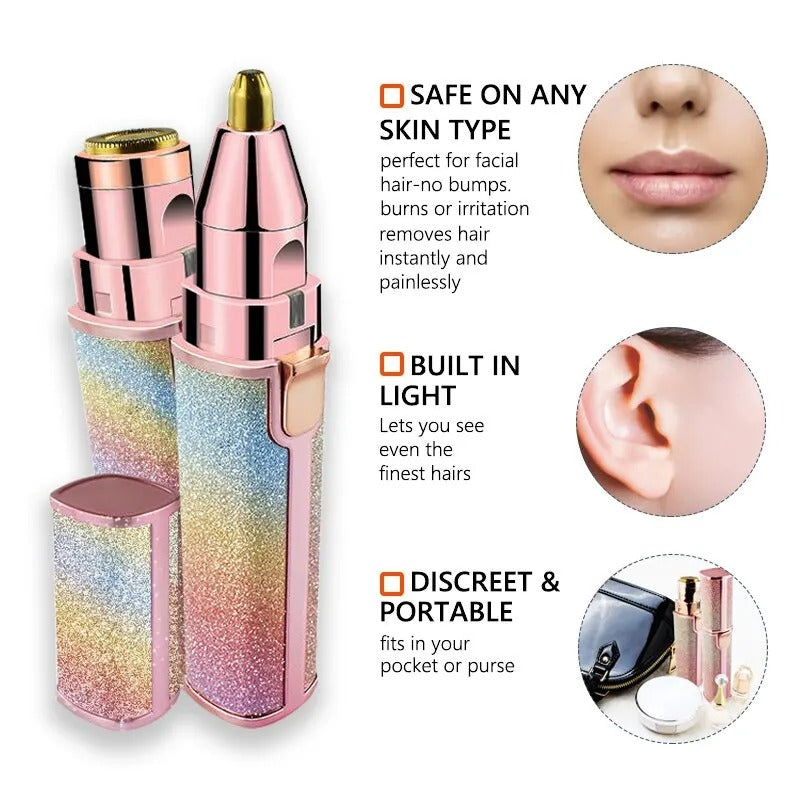 2-in-1 Eyebrow Trimmer