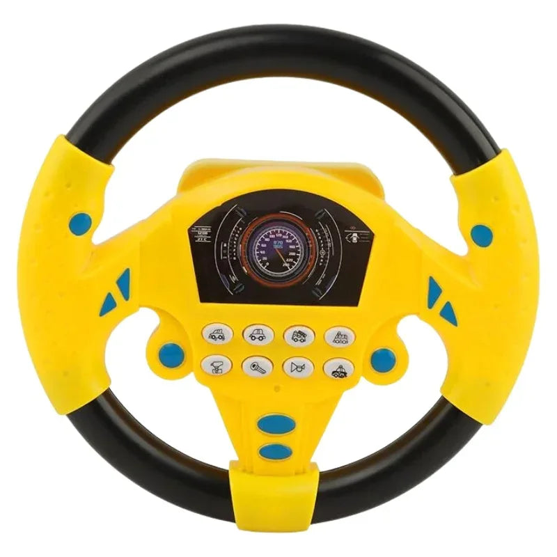 Car Steering Toy Musical Interactive for Kids Fun Learning Adventure