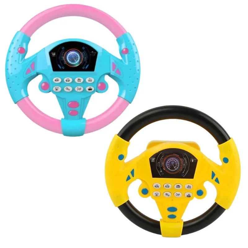 Car Steering Toy Musical Interactive for Kids Fun Learning Adventure