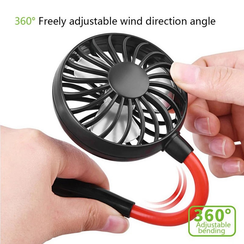 Portable USB Neck Fan