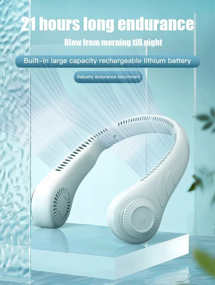 Rechargeable Neck Fan (Bladeless)