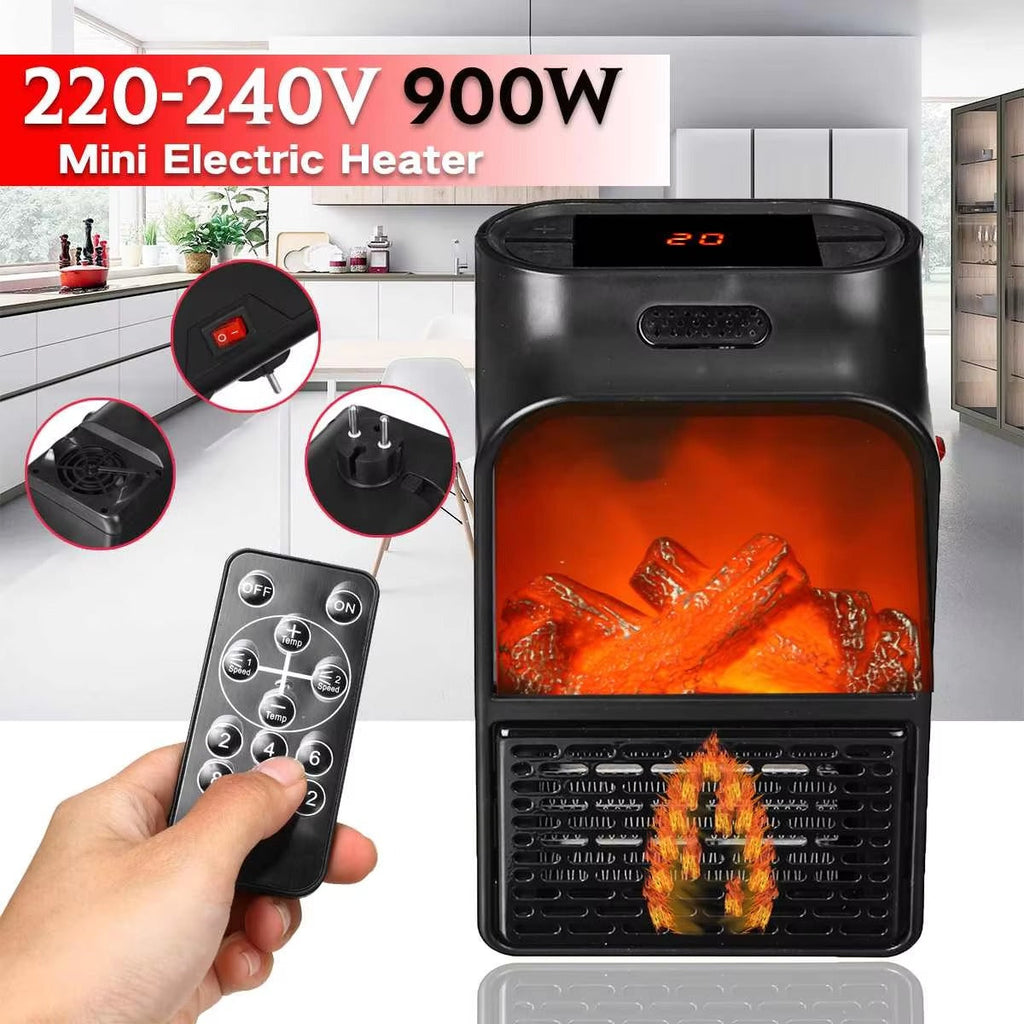 Mini Portable Electric Heater with remote