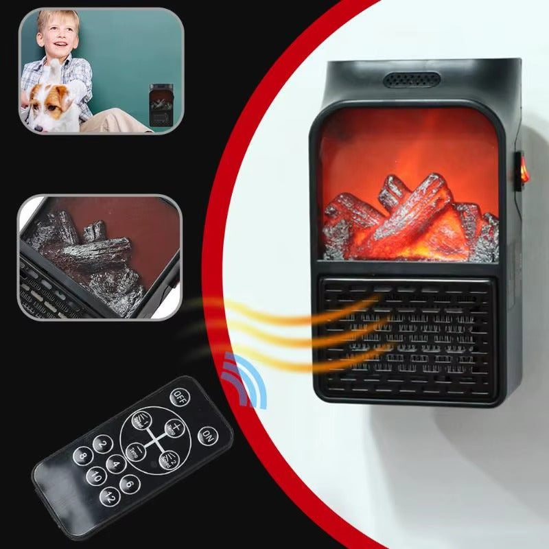 Mini Portable Electric Heater with remote