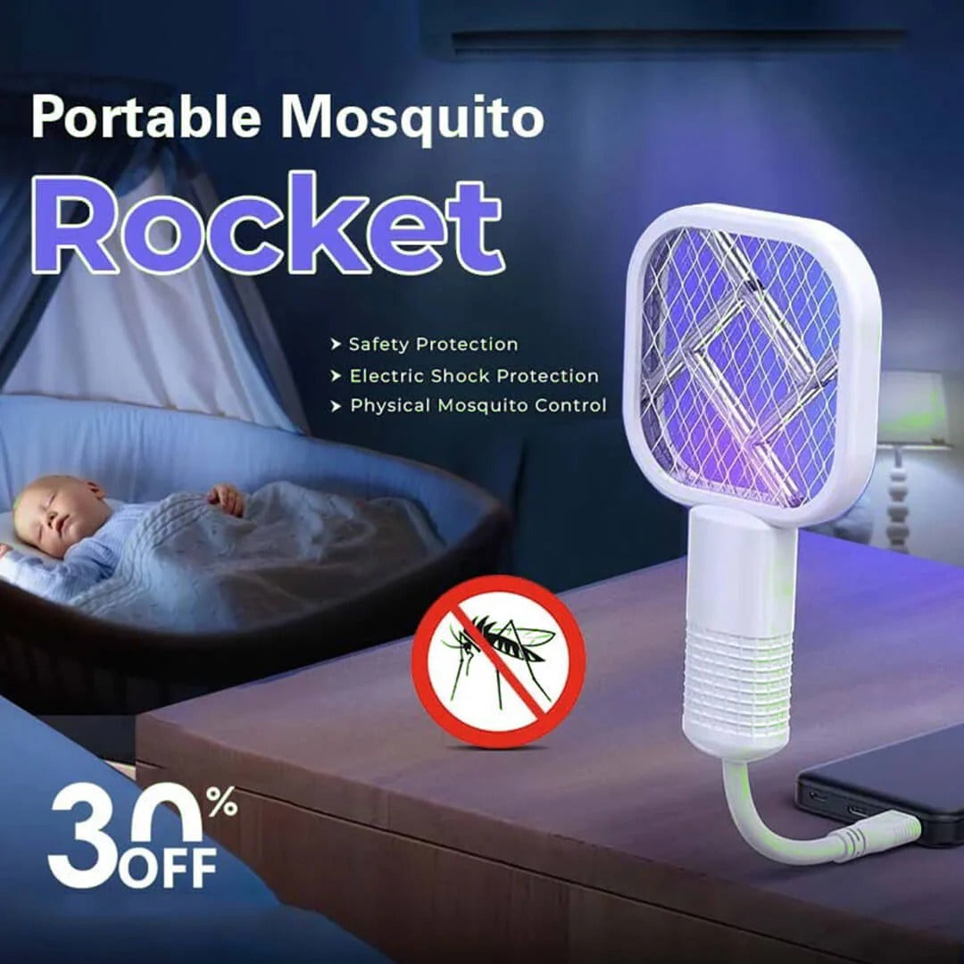 Smart USB Mosquito Racket