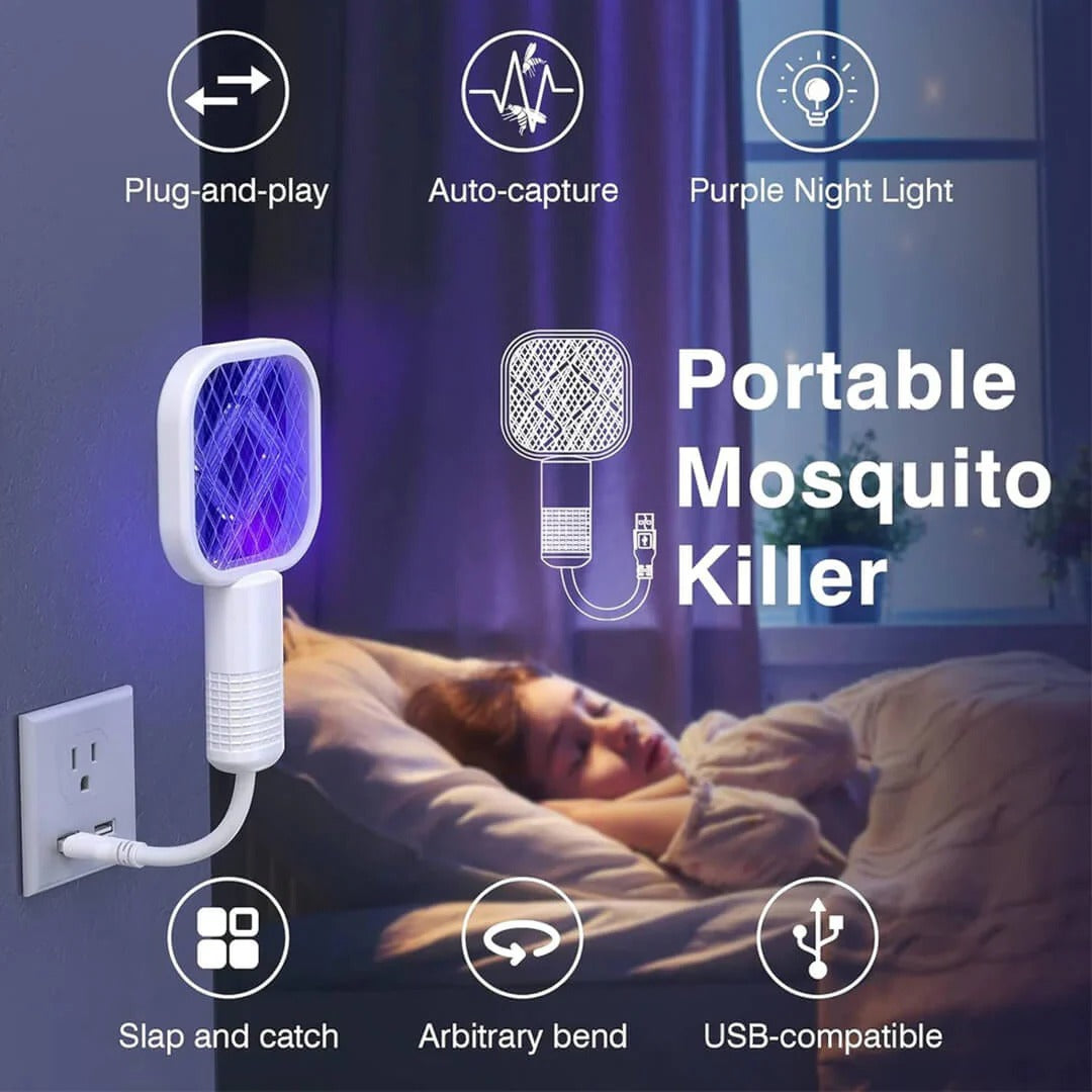 Smart USB Mosquito Racket