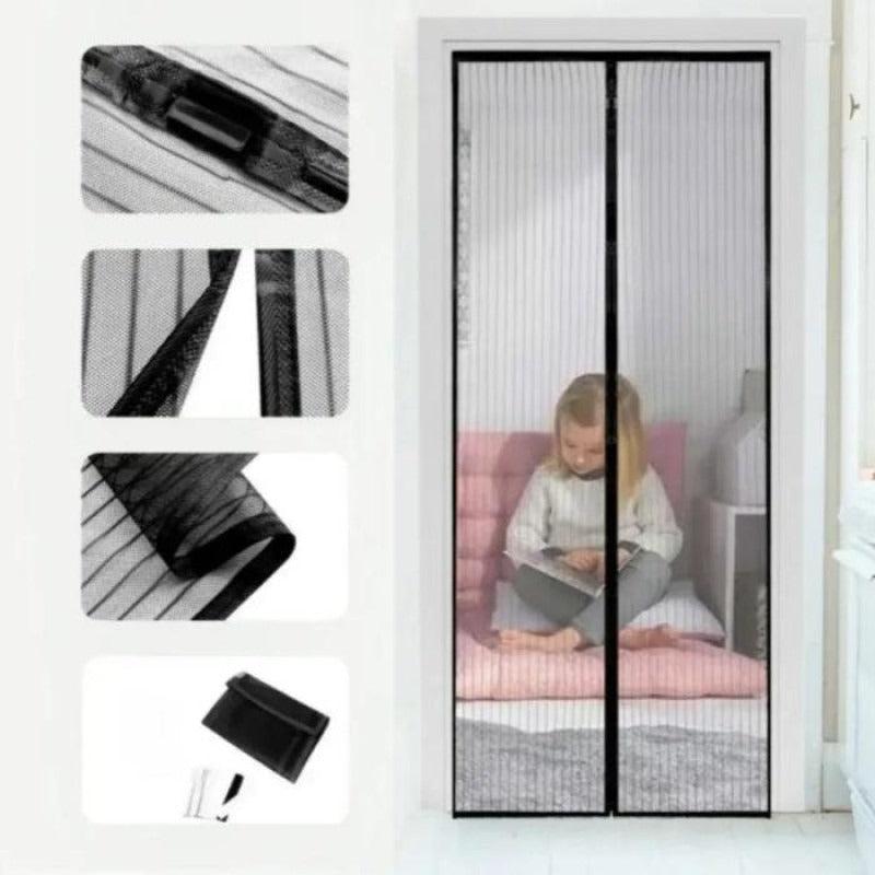 Magnetic Mesh Door