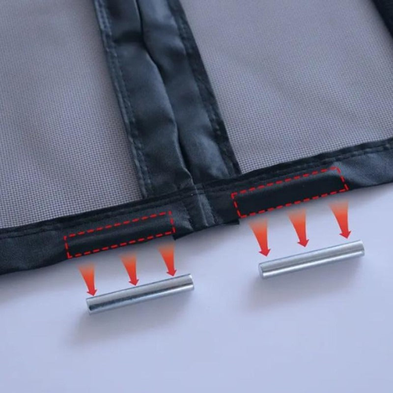 Magnetic Mesh Door