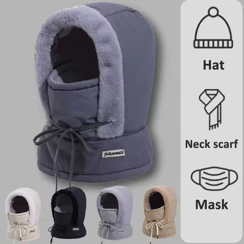 Balaclava Hat Neck Warmer Face Mask Cap
