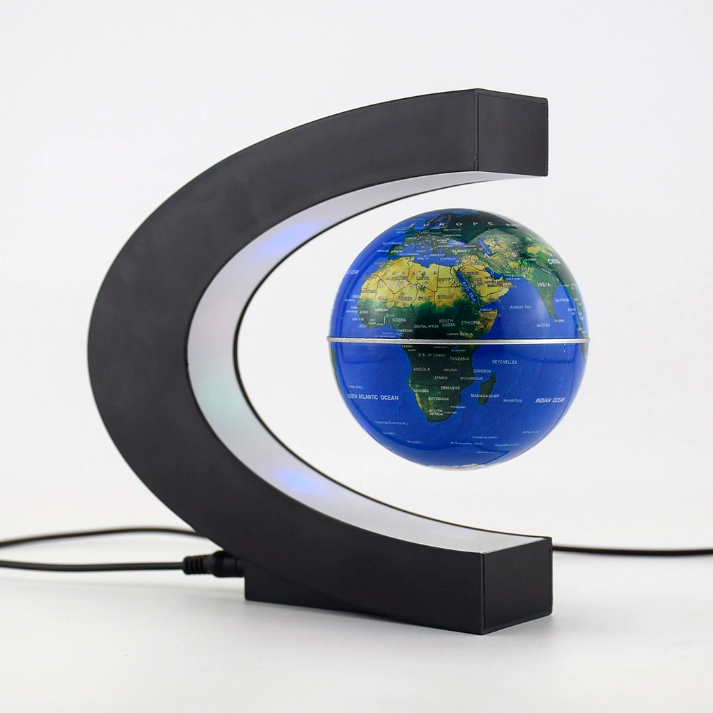Floating Globe Lamp