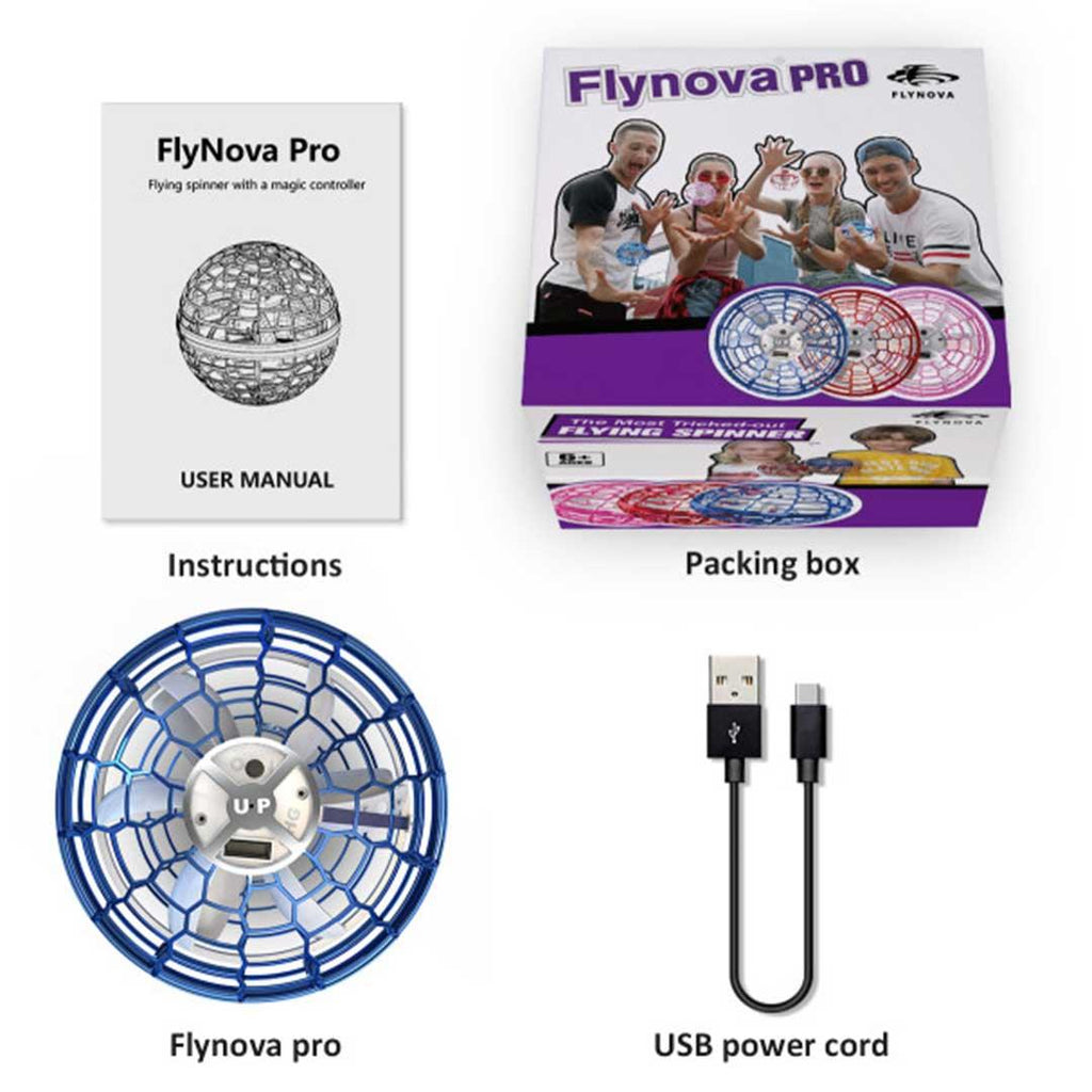 Flynova PRO Flying Ball Spinner Boomerang  Fidget  Magic Ball