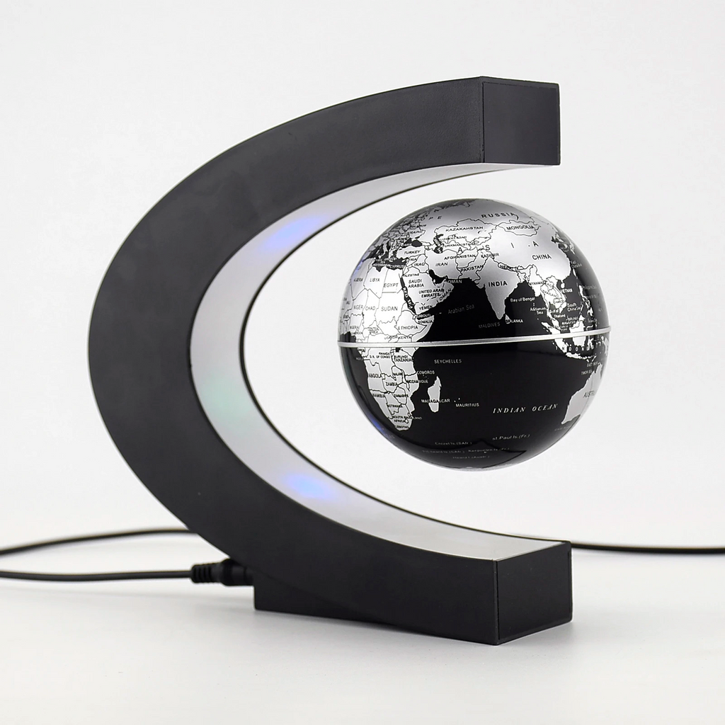 Floating Globe Lamp