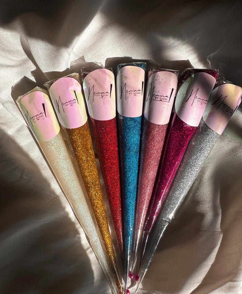 Glitter Mehndi Cone