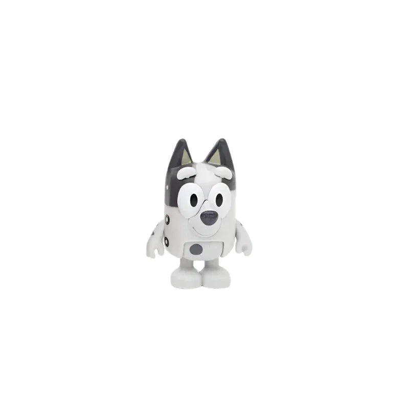 Bluey Mini Figures Featuring Heroes Character Keychain Set