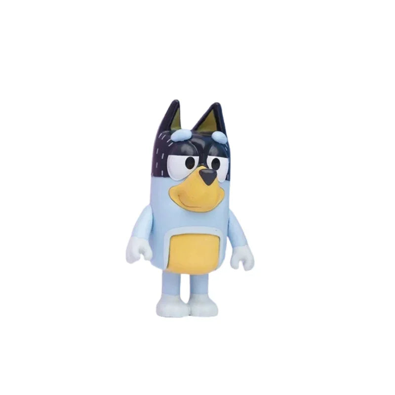 Bluey Mini Figures Featuring Heroes Character Keychain Set