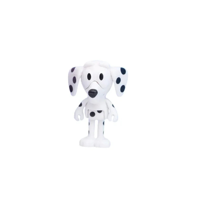 Bluey Mini Figures Featuring Heroes Character Keychain Set
