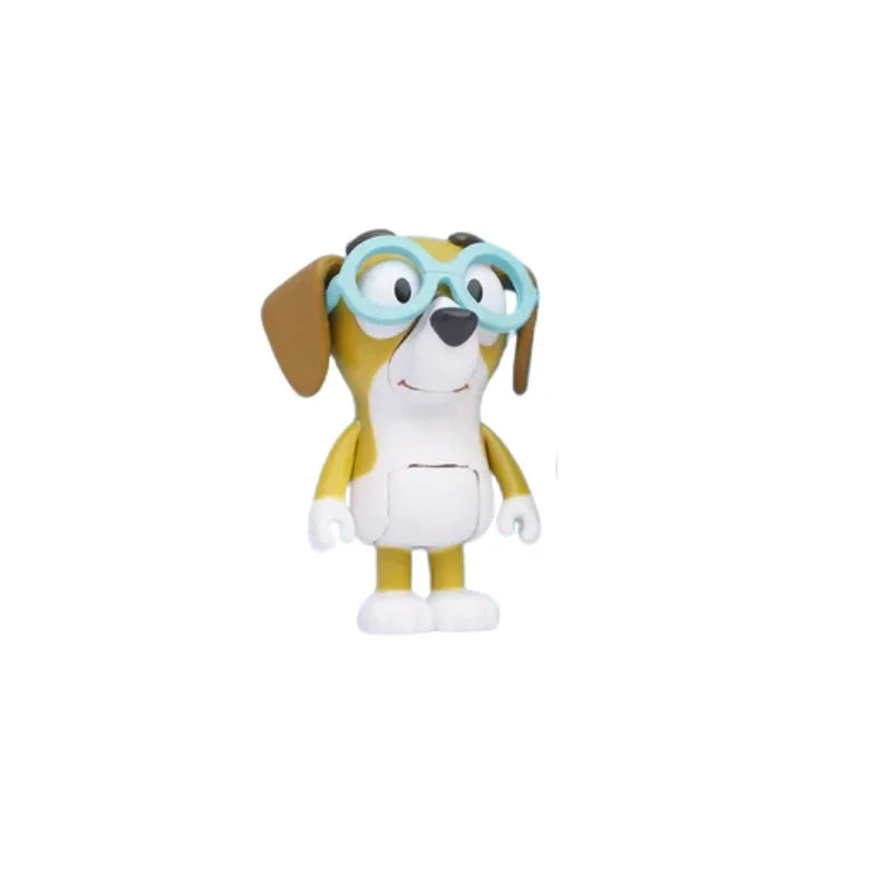 Bluey Mini Figures Featuring Heroes Character Keychain Set