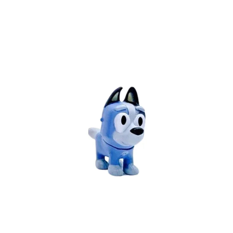 Bluey Mini Figures Featuring Heroes Character Keychain Set